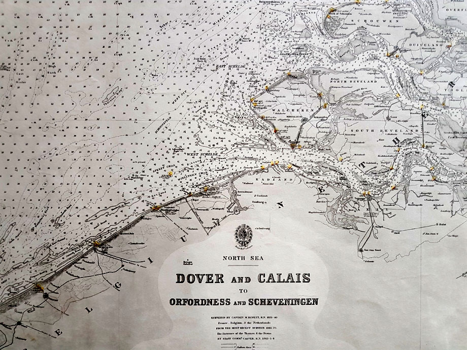 1875 Dover Strait detail